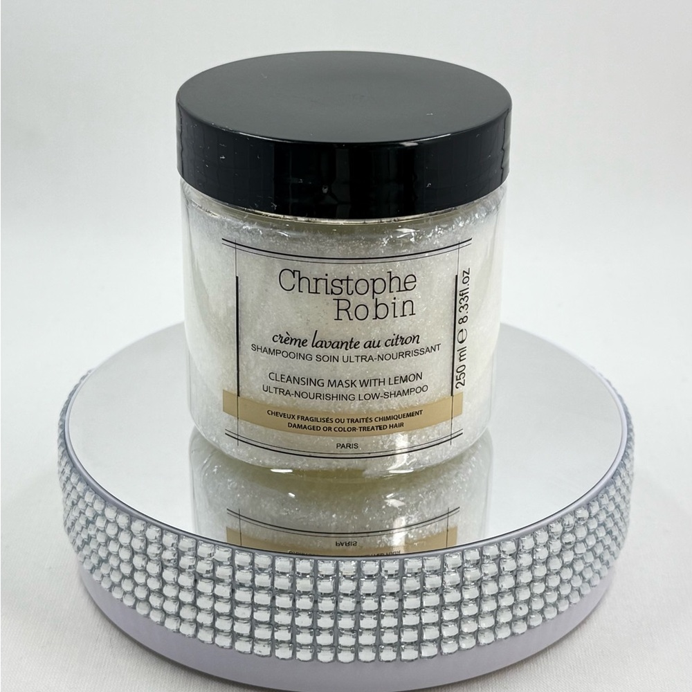 Christophe Robin Cleansing Mask with Lemon 8.33 fl oz Sealed